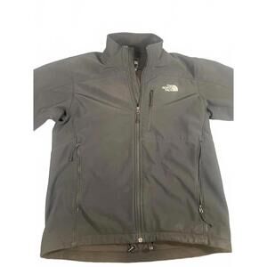 The North Face Apex Men's Medium Black Softshell Jacket (read)